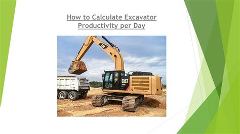 m3 per hour for excavators